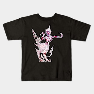 Thailand Kinnaree – Figure Of Spiritual Good Fortune T-Shirt Kids T-Shirt